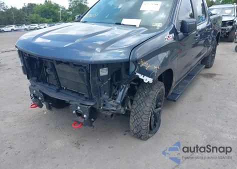 2021 Chevrolet Silverado 1500 4Wd Standard Bed Custom Trail Boss from USA, damaged, VIN 1GCPYCEF8MZ449935